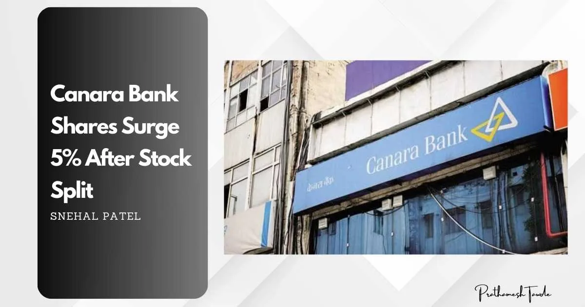 canara bank share