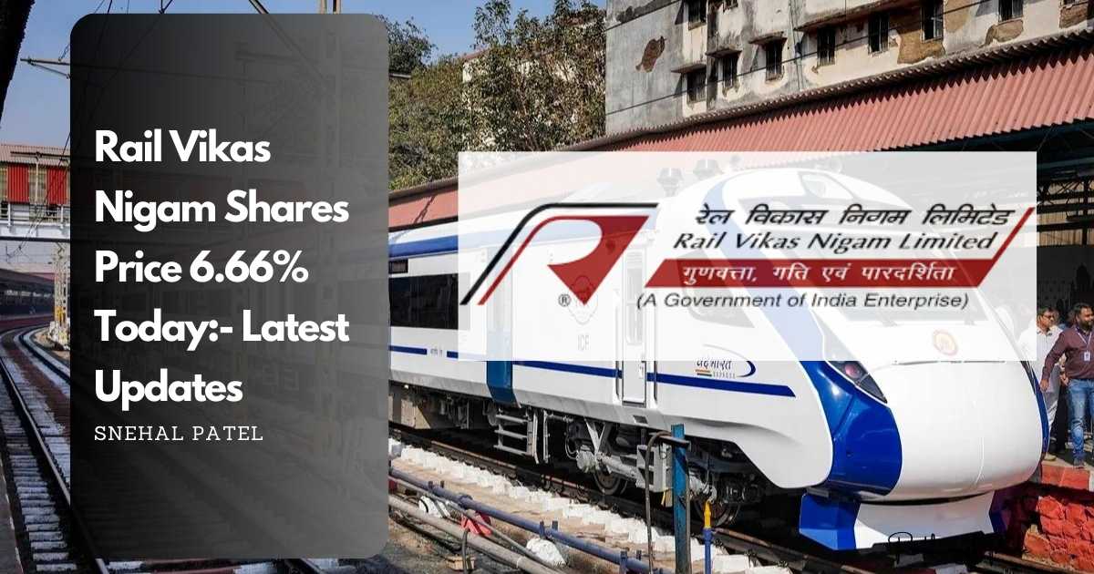 rail vikas nigam share price